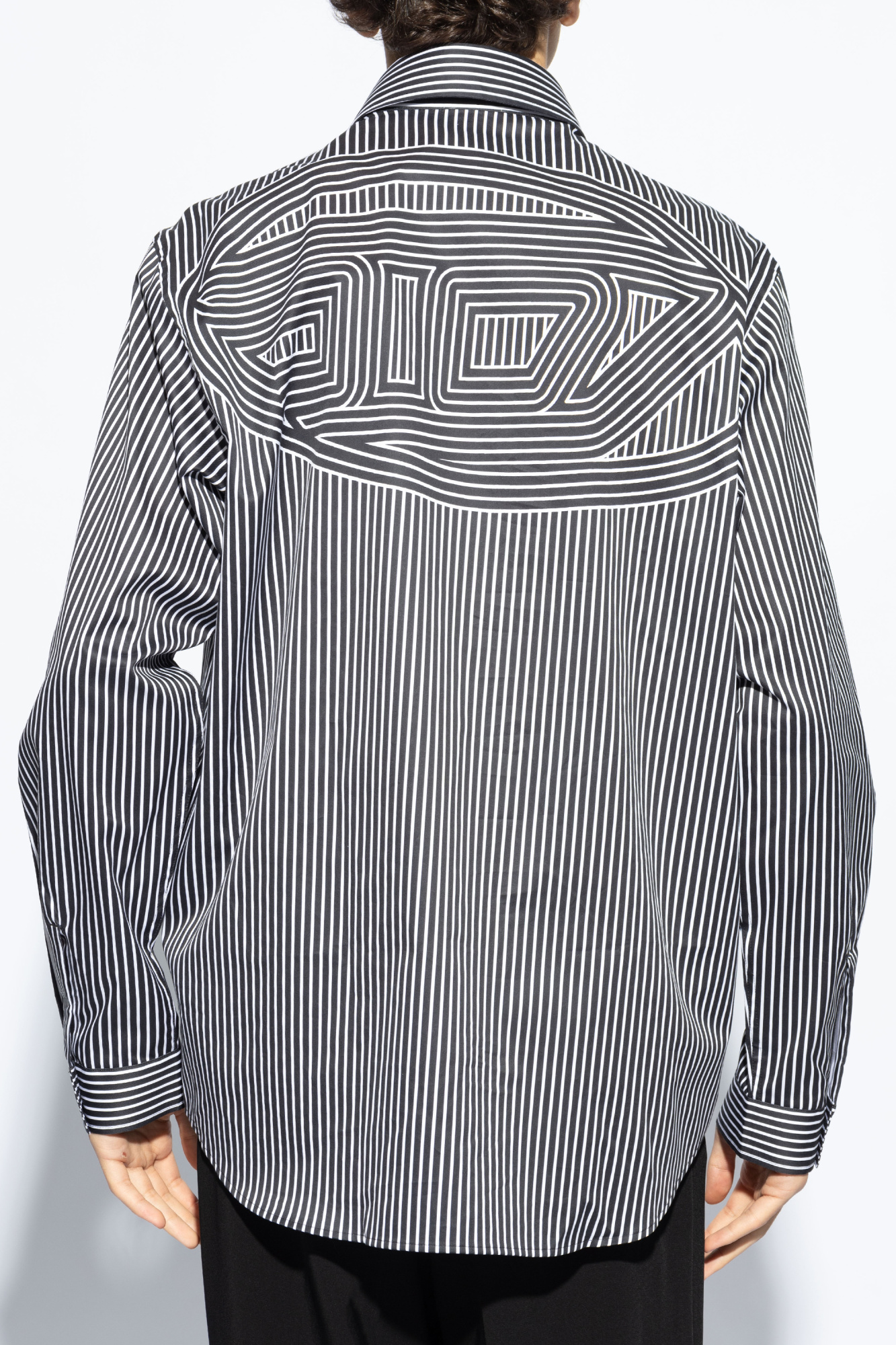 Black Shirt `S-TURNER-STRIPE-D` Diesel - Vitkac AS